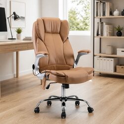 8 Point Massage Office Chair High Back Recliner