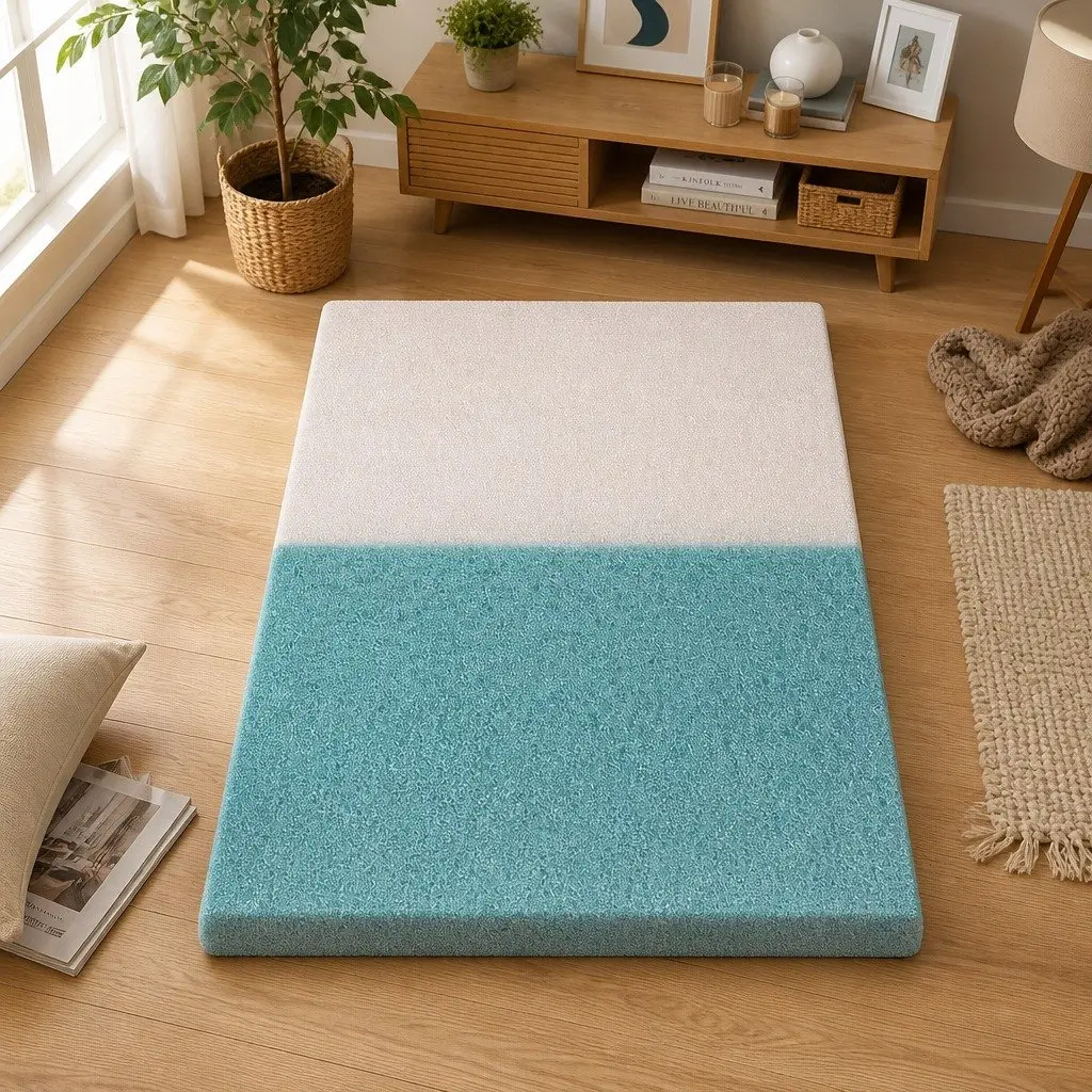 Portable Foldable Foam Sleeping Pad for Single Use