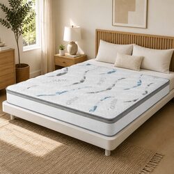 King Single Pocket Coil Mattress for Comfort Sleep