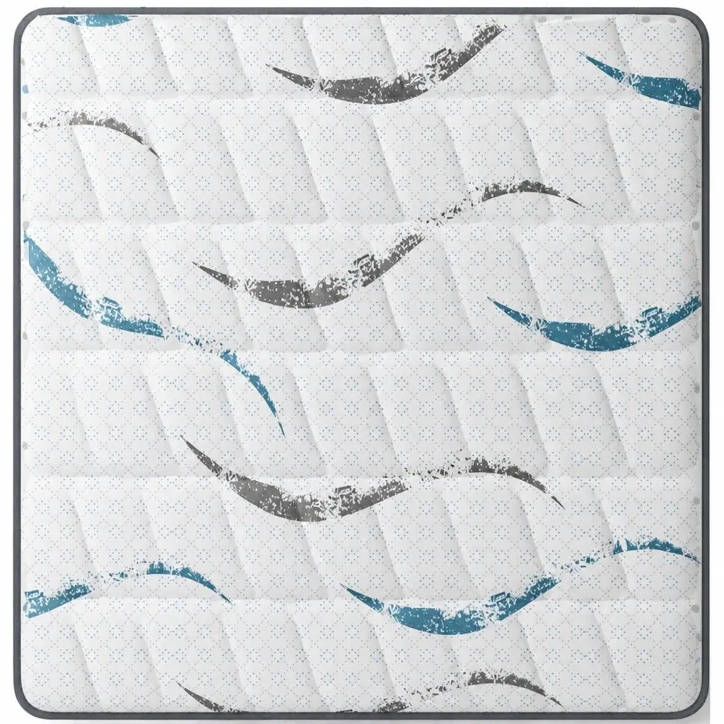 Queen Spring Mattress 25cm Pocket Coil Bed Hypoallergenic Comfort Support