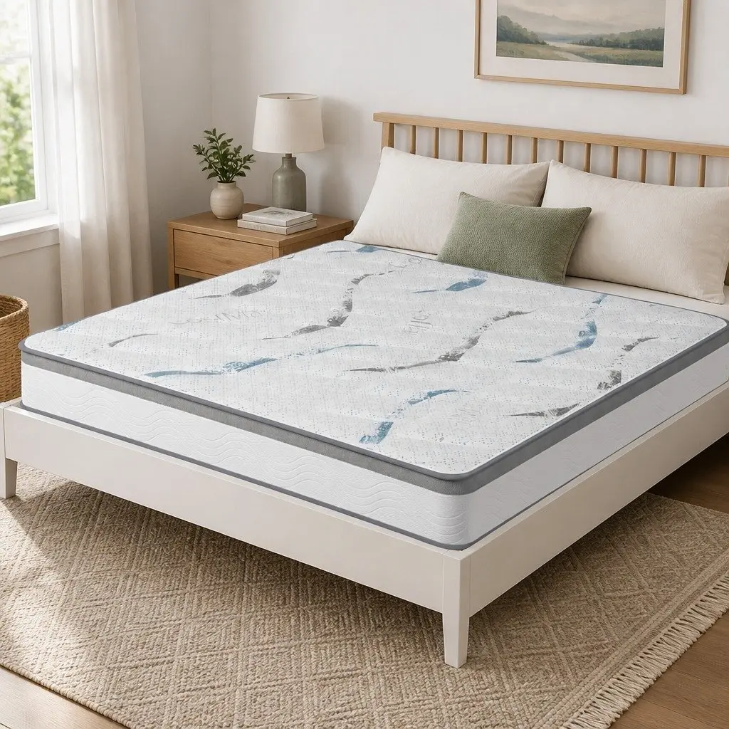 25cm Thick Pocket Coil Single Mattress
