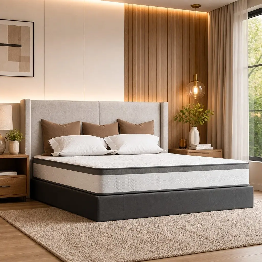 25cm Thick Pocket Coil Single Mattress