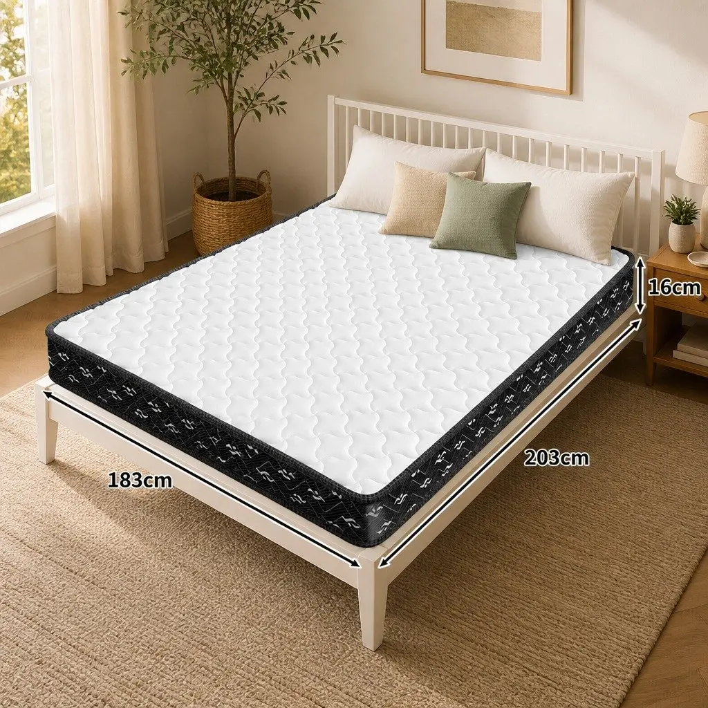 King Spring Mattress with Bonnell Coils for Comfort
