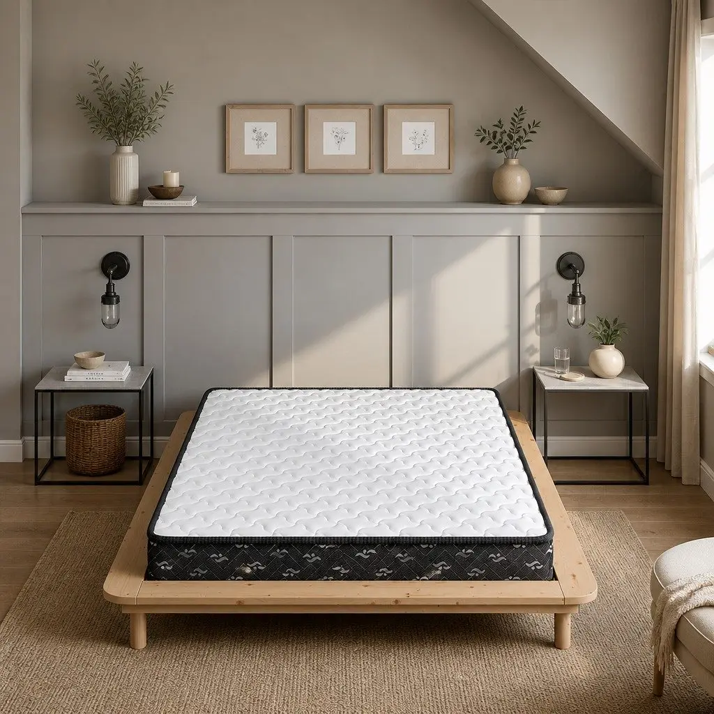 King Spring Mattress with Bonnell Coils for Comfort