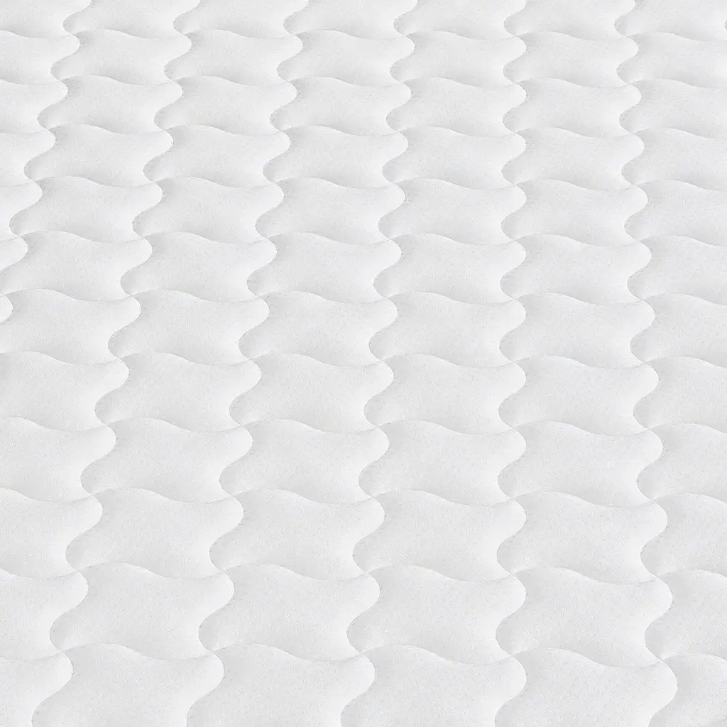 Queen Size Spring Mattress Pocket Tight Bonnell Core 203x153cm Hypoallergenic High Density Foam Knitted Fabric