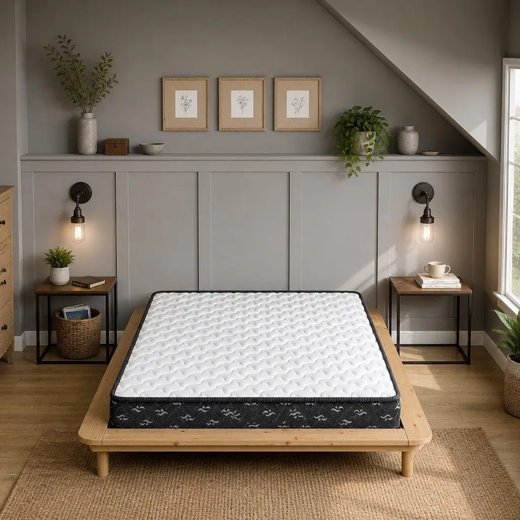 Single Spring Mattress with Bonnell Coils