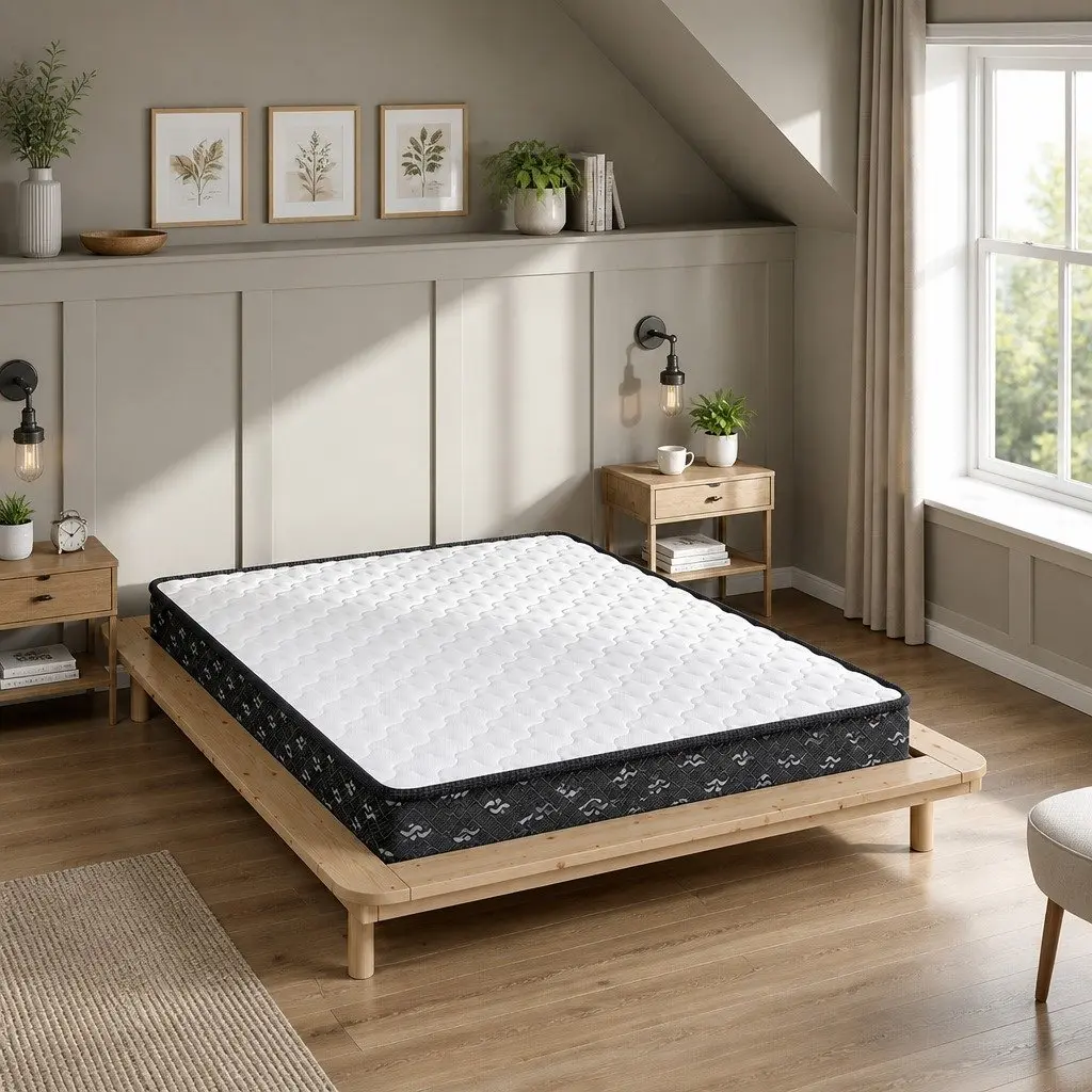 Single Spring Mattress with Bonnell Coils