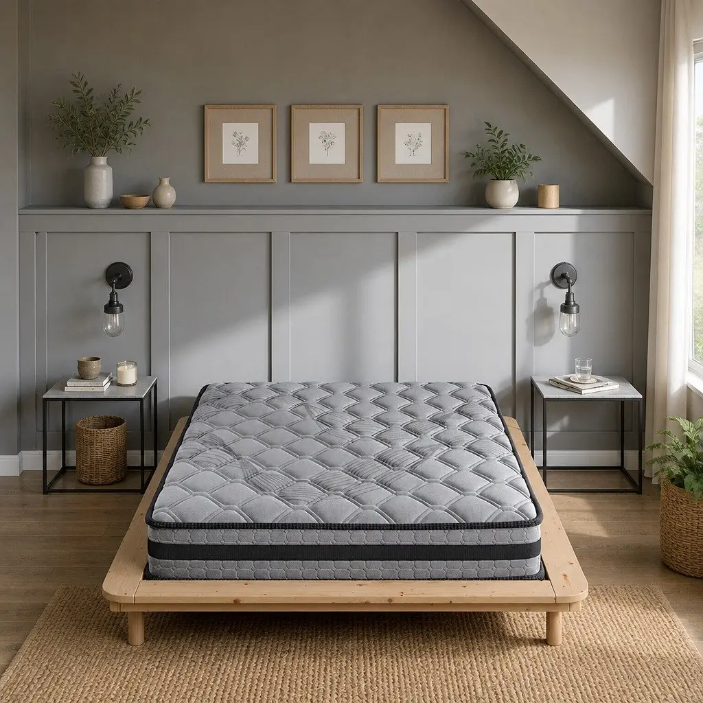 Double Pocket Spring Mattress with 5-Zone Support
