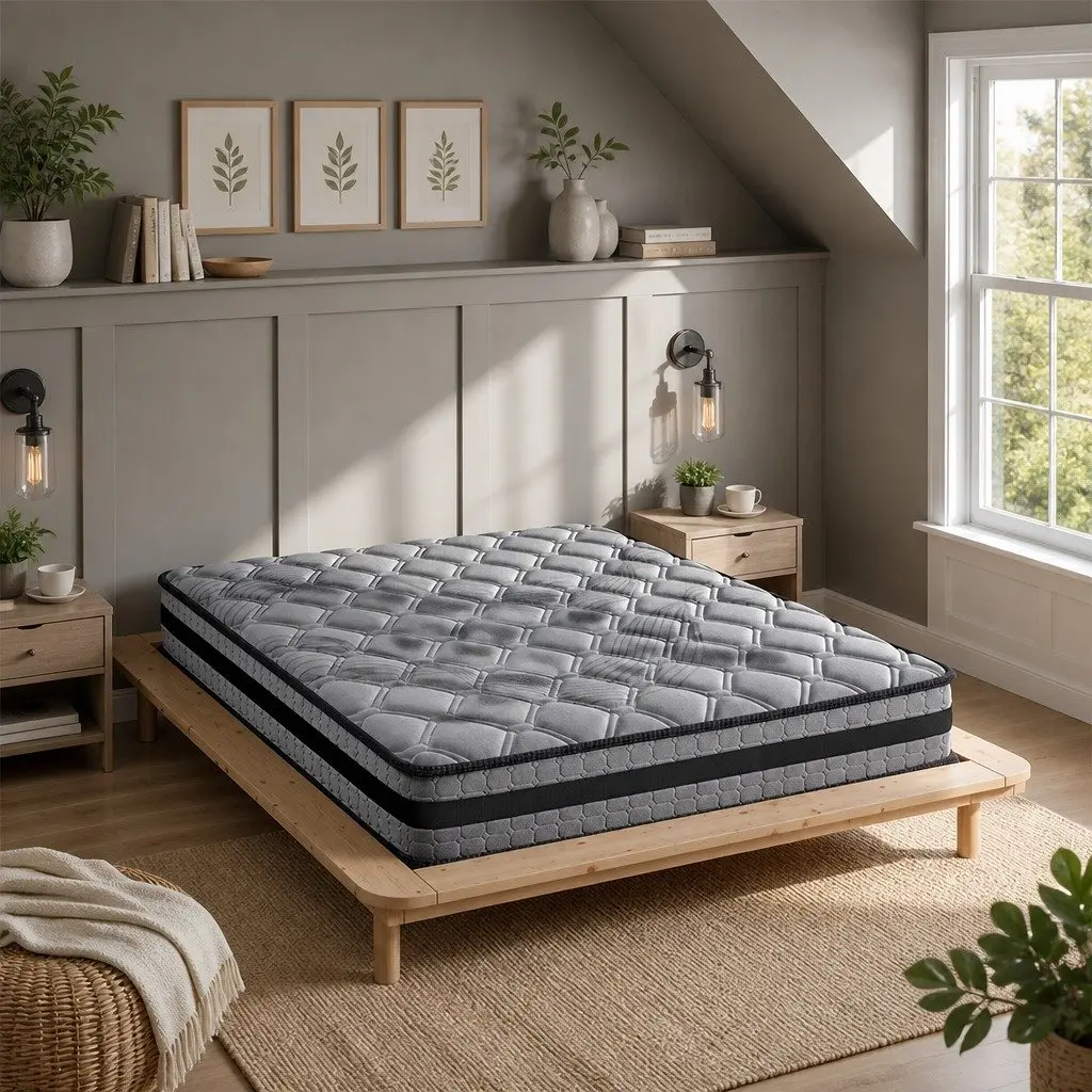 Double Pocket Spring Mattress with 5-Zone Support
