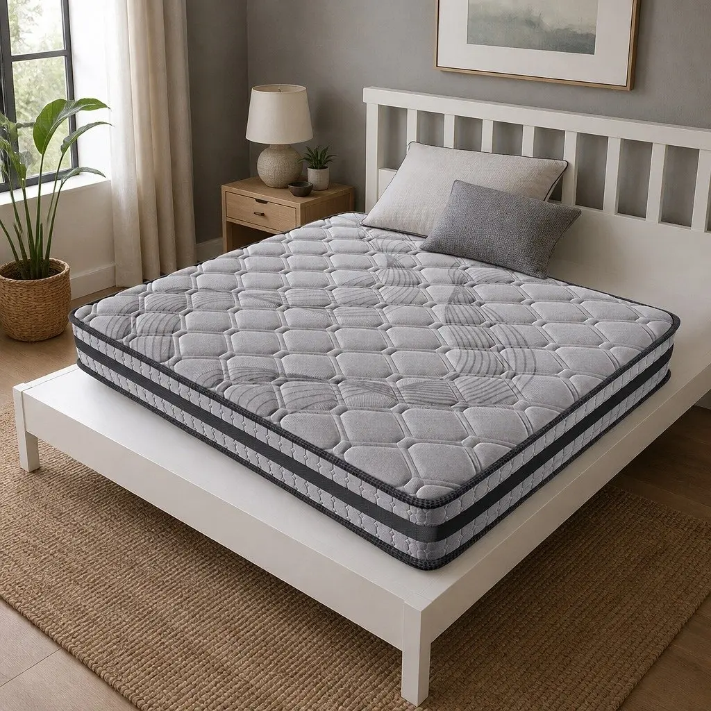 King Spring Mattress Pocket Egg 5-Zone Medium Firm Comfort
