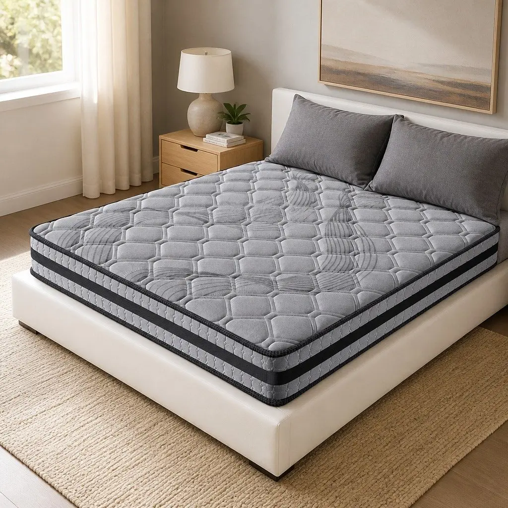 Queen Spring Mattress with Pocket Coils