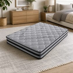 Single Pocket Spring Mattress with 5-Zone Support