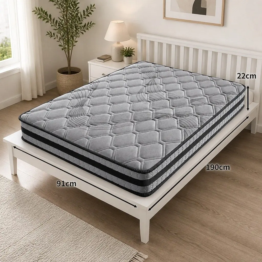 Single Pocket Spring Mattress with 5-Zone Support