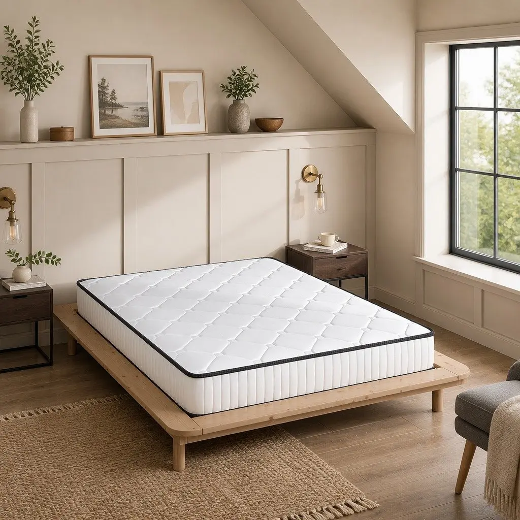 Comfort Spring Mattress Double Bed with Pocket Support 188x138cm