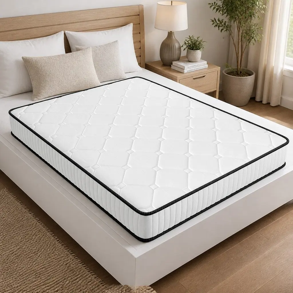 Spring Mattress Pocket King Single Double Queen Size Polyester Foam Support
