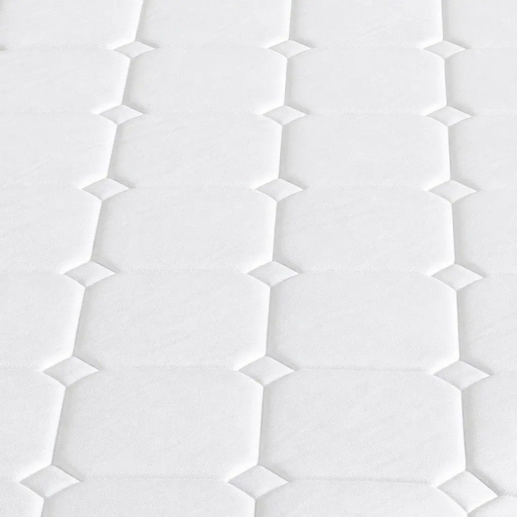 Queen Spring Mattress Pocket Tight Support Comfort Sleep 203x153cm Polyester