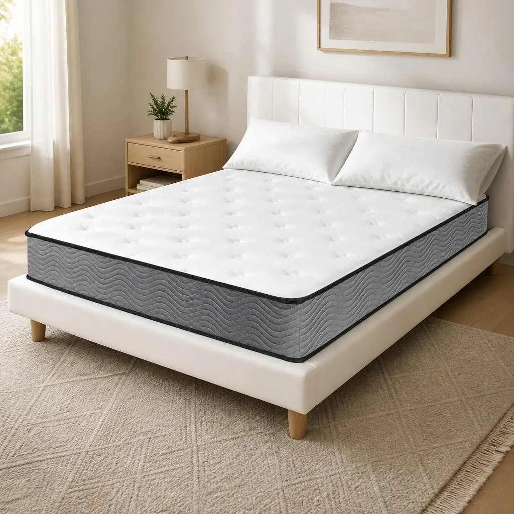 King Single Spring Mattress with 6-Zone Pocket Coils