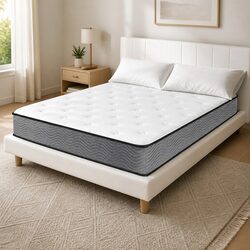 King Single Spring Mattress with 6-Zone Pocket Coils