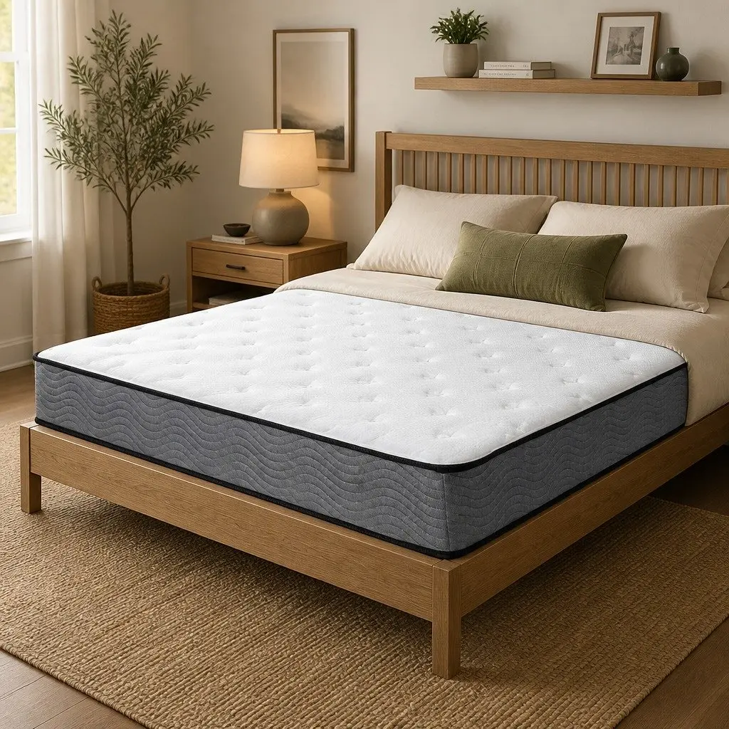 King Single Spring Mattress with 6-Zone Pocket Coils