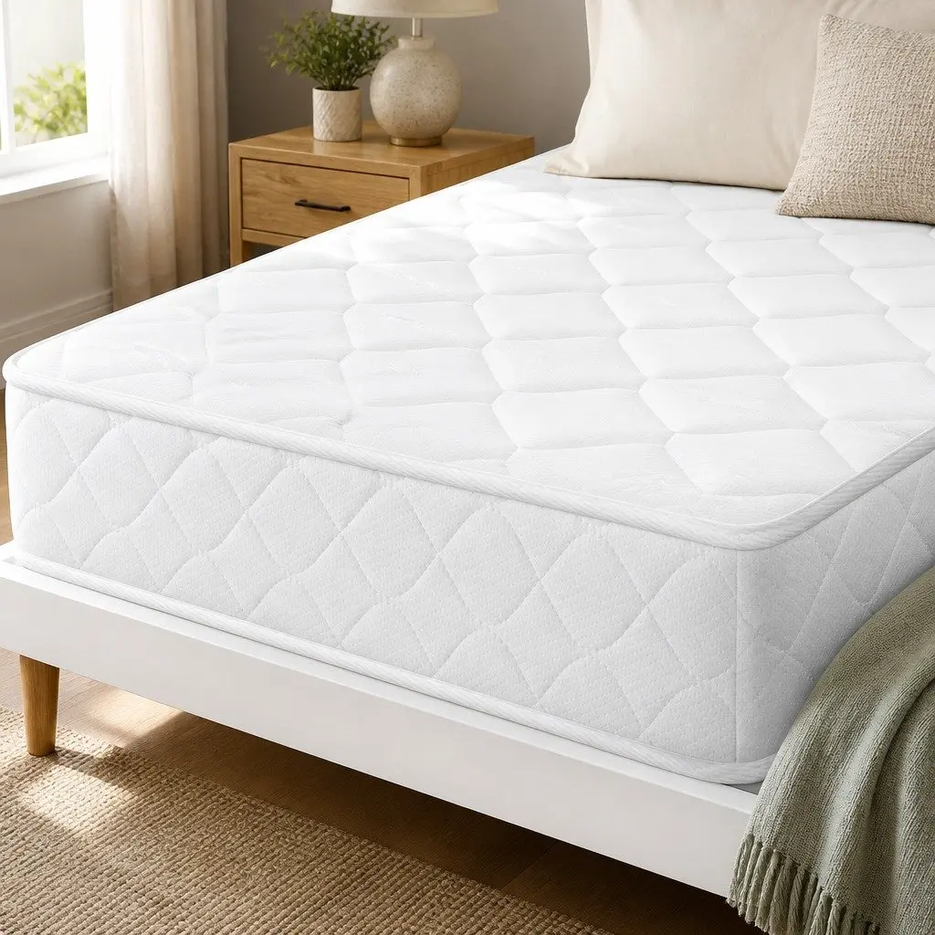 Spring Coil Mattress King Single Bonnell Pocket Support High Firm Foam Bed