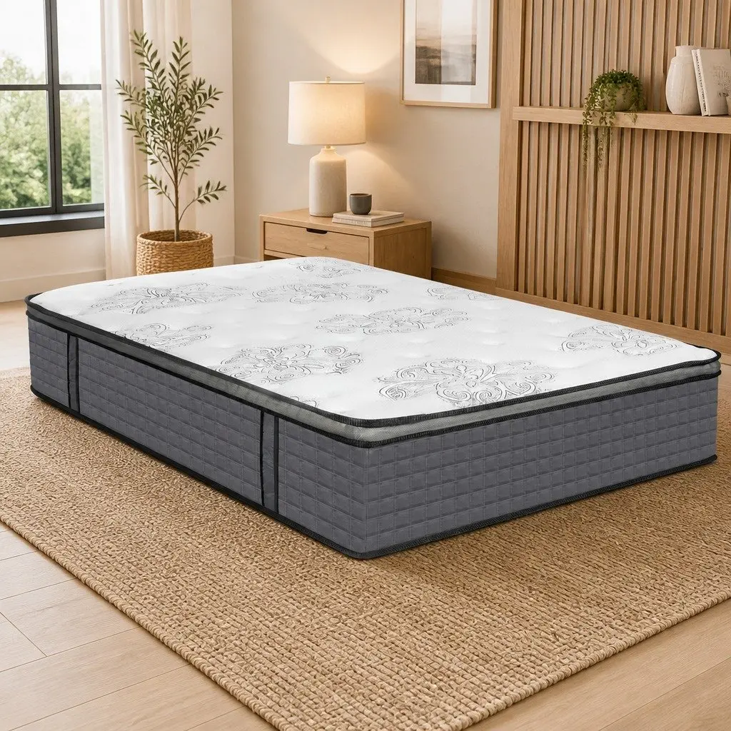 Double Spring Mattress with Pocket Egg Crate Foam