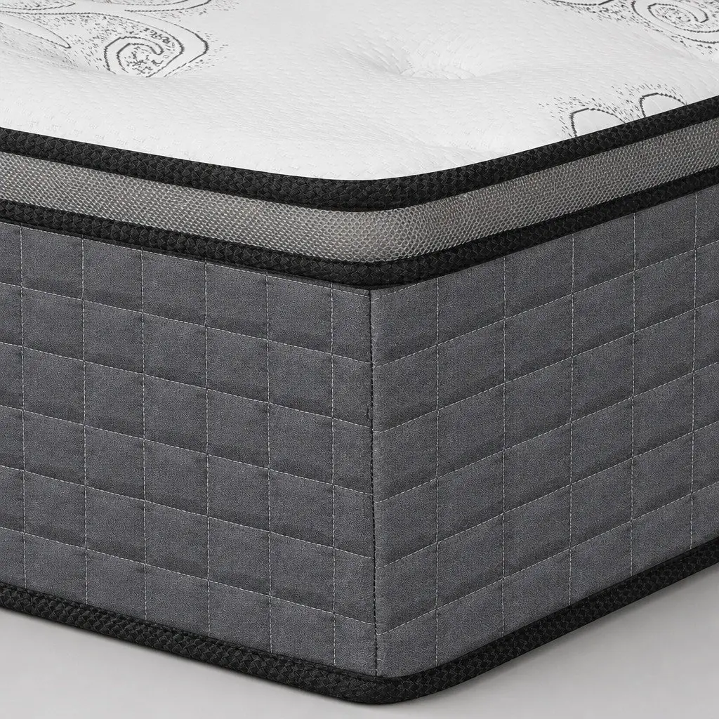 Double Spring Mattress with Pocket Egg Crate Foam