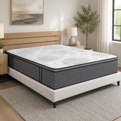 King Size Spring Mattress with 5-Zone Pocket Coil Support