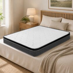 Comfortable Queen Size Spring Mattress with Bonnell Coils