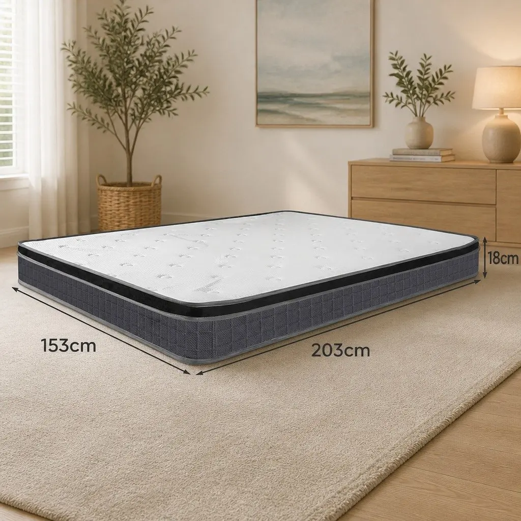 Queen Size Spring Mattress with Bonnell Coils