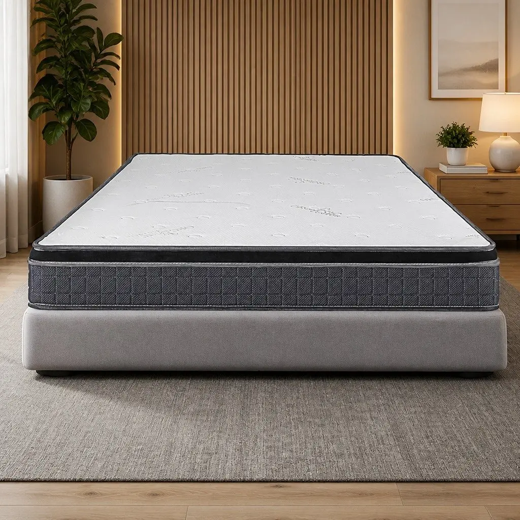 Single Bonnell Spring Mattress with Stitched Handles