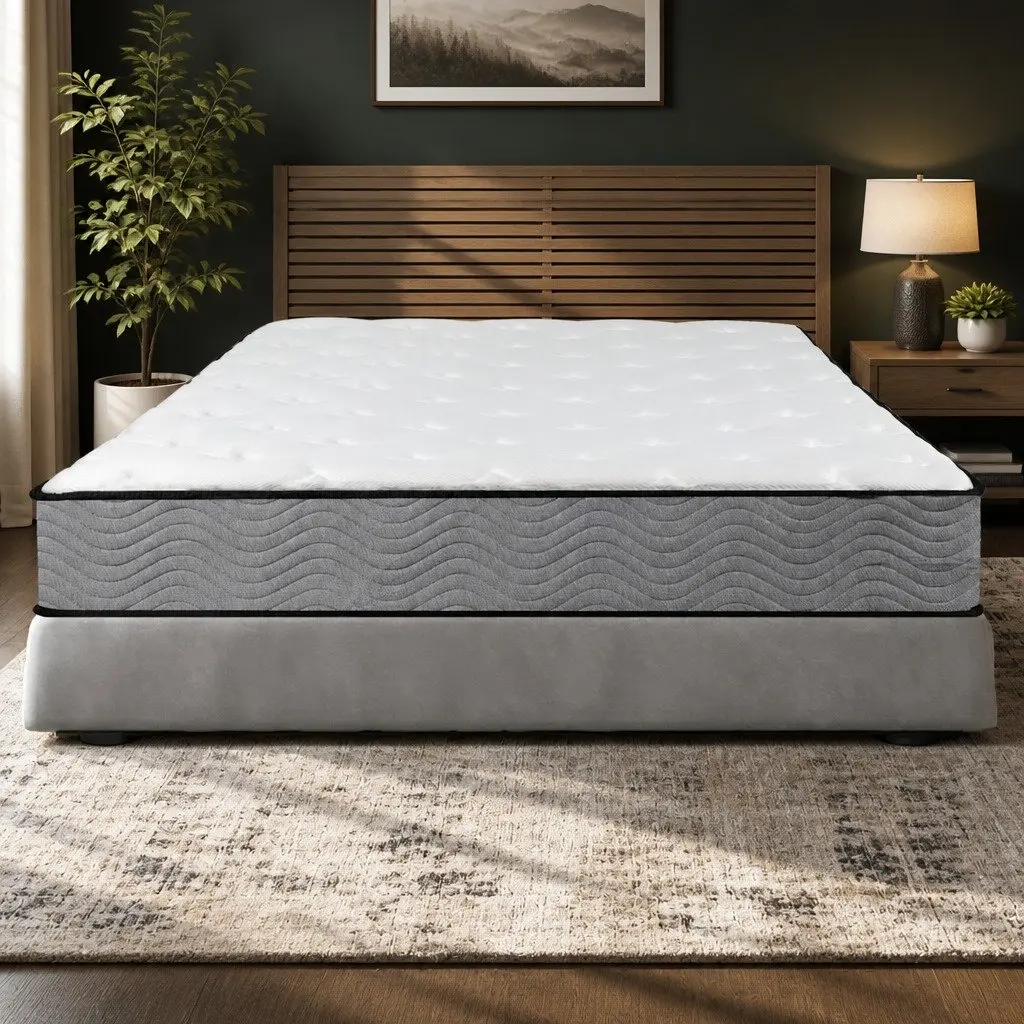 Extra Firm Double Pocket Spring Mattress with 6-Zone Support