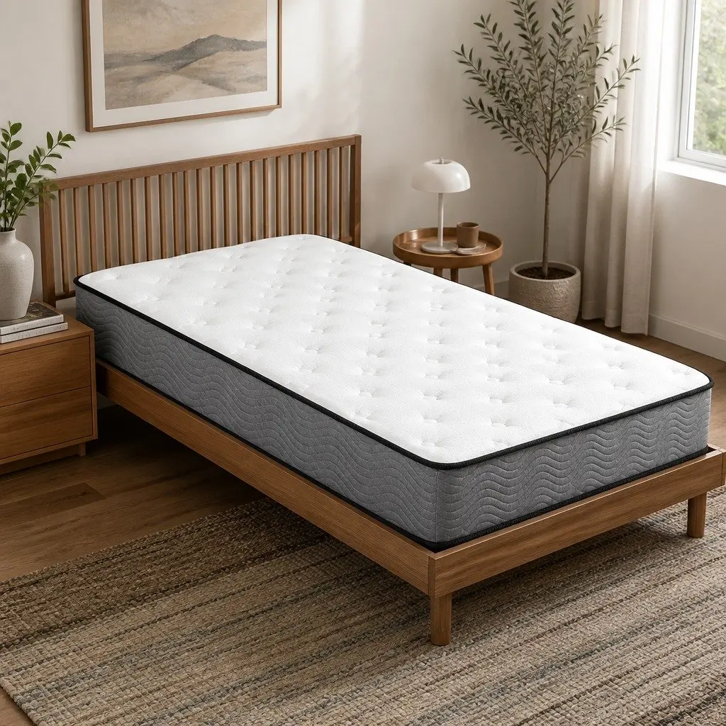 Single Pocket Spring Mattress with 6-Zone Support