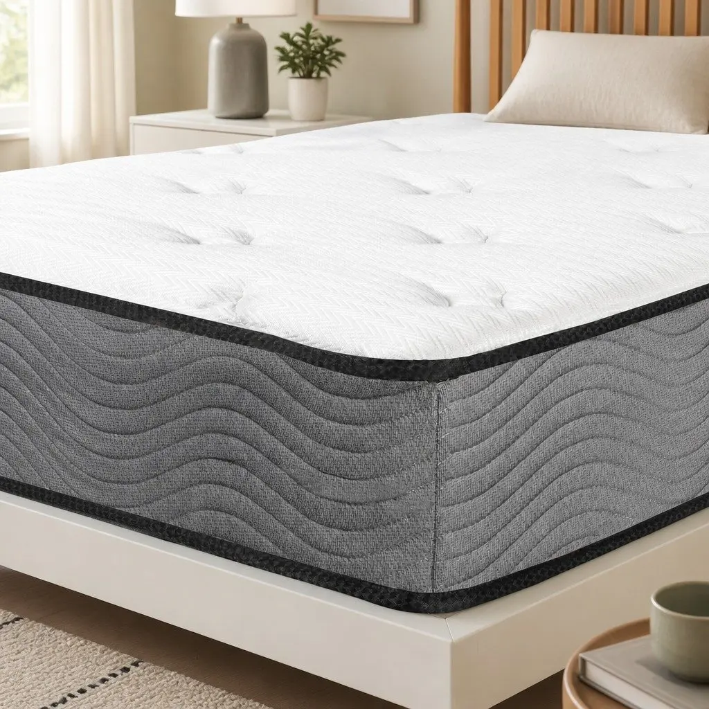 Single Pocket Spring Mattress with 6-Zone Support
