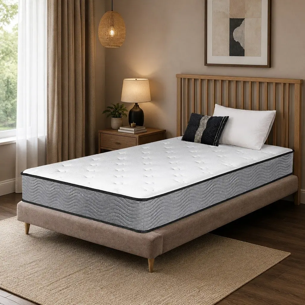 Single Pocket Spring Mattress with 6-Zone Support