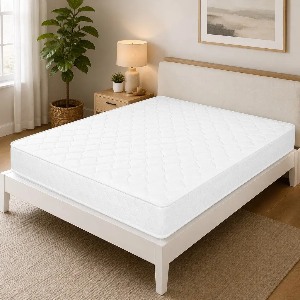High Firm Queen Spring Mattress with Bonnell Coil Support