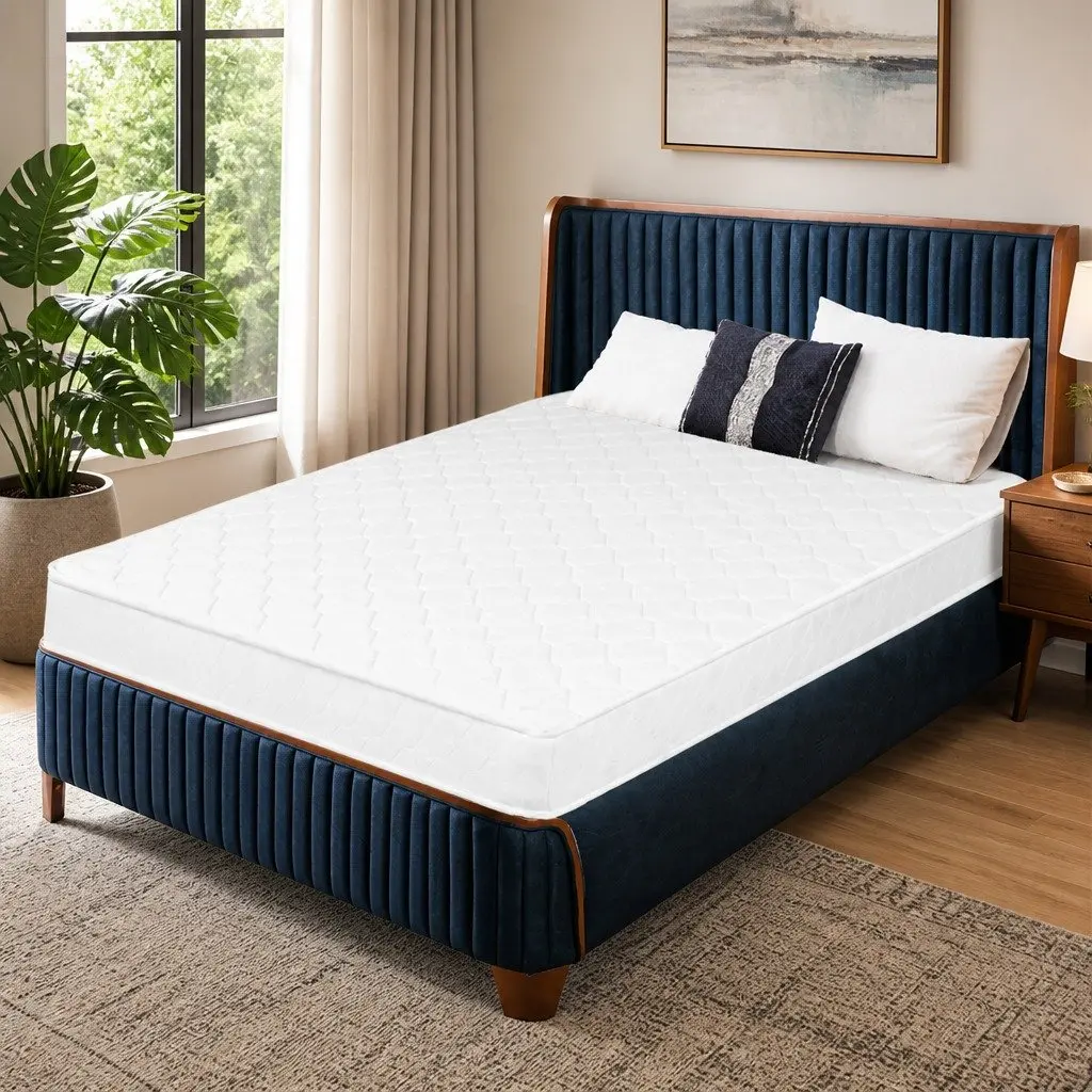 High Firm Queen Spring Mattress with Bonnell Coil Support