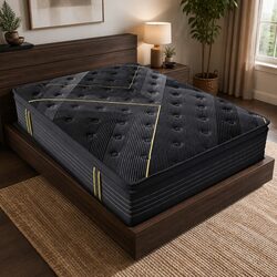 Bamboo Charcoal Euro Top Double Bed Spring Mattress