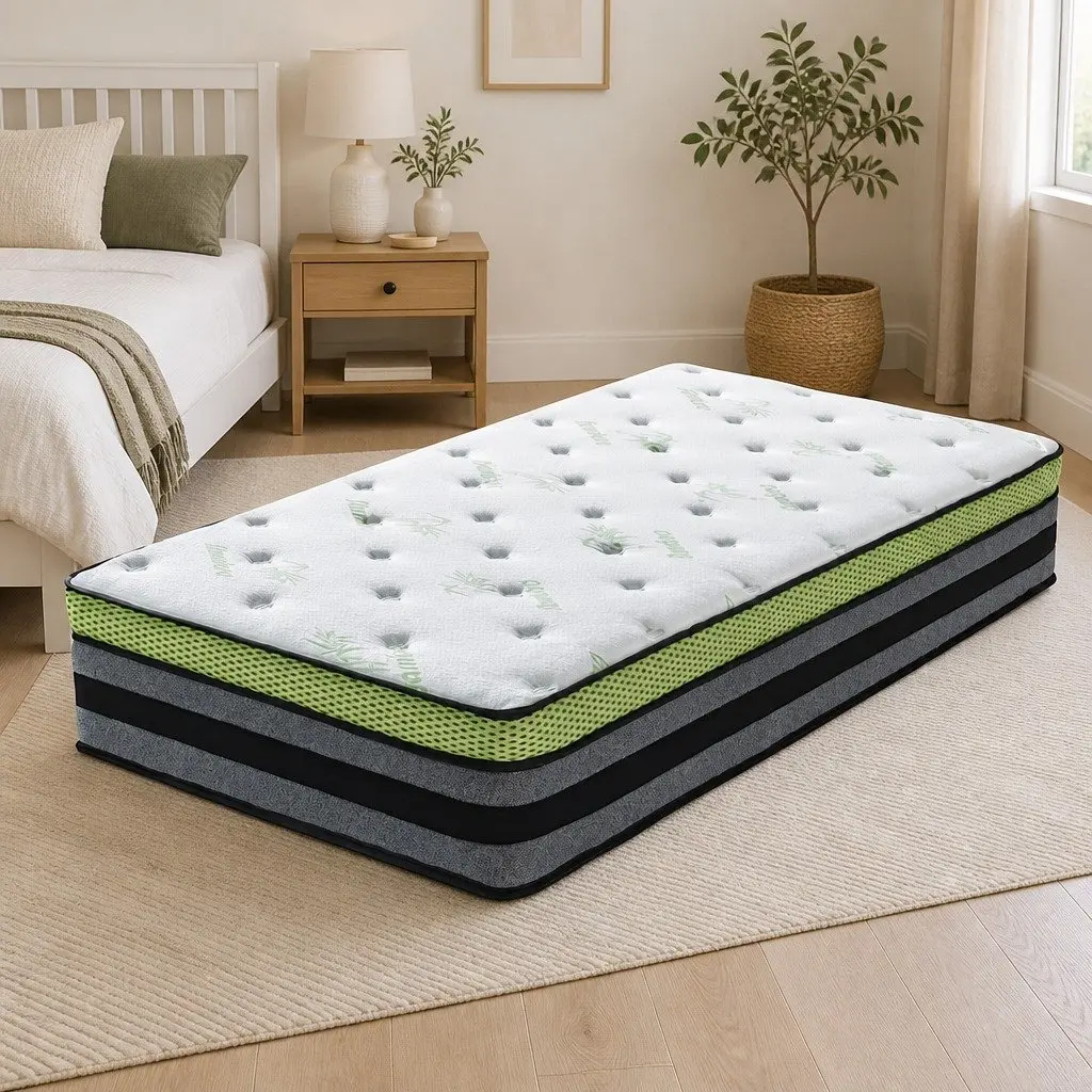 King Single Pocket Spring Mattress with Cooling Gel