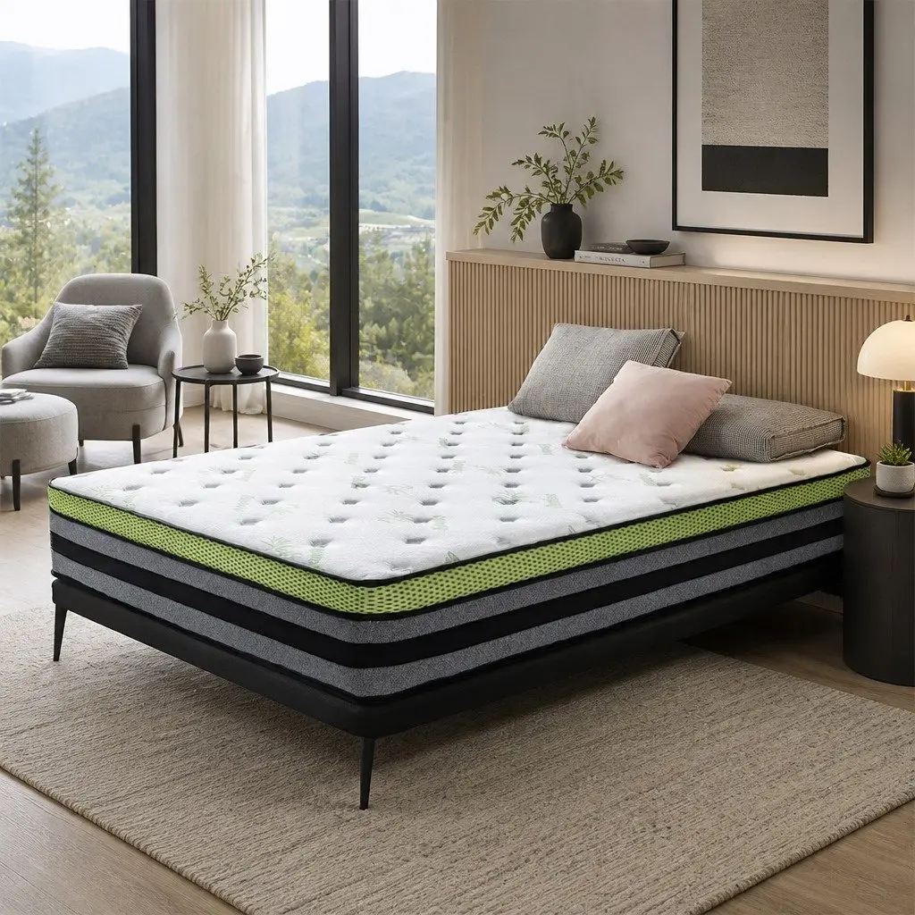King Single Pocket Spring Mattress with Cooling Gel