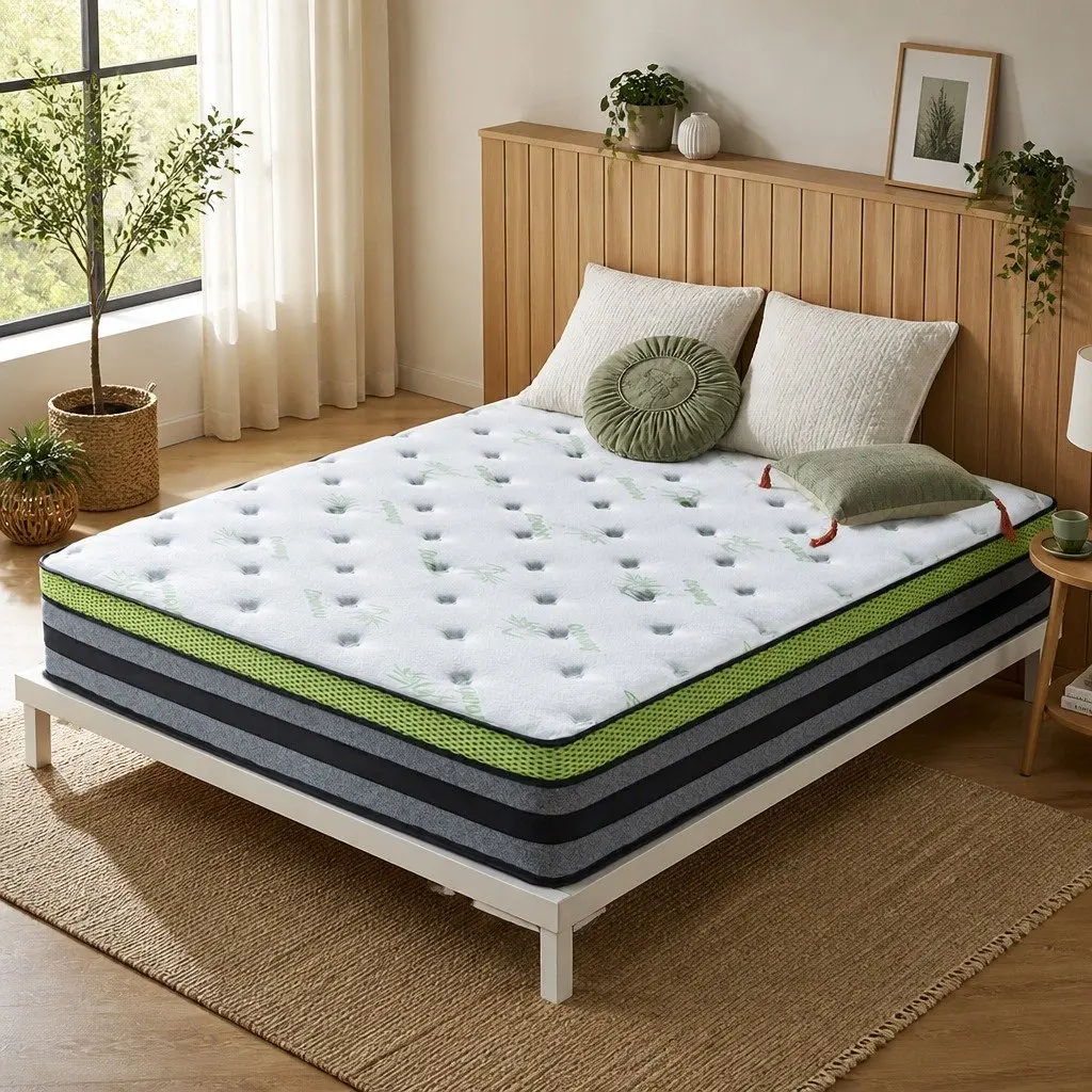 King Single Pocket Spring Mattress with Cooling Gel