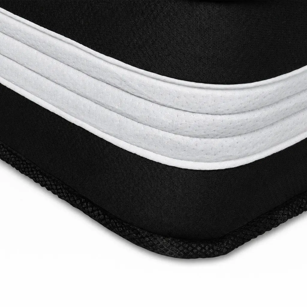 King Single Cooling Mattress 25cm Medium Firm 5 Zone Pocket Spring Ice Silk Cloth Cool Gel Infused Memory Foam