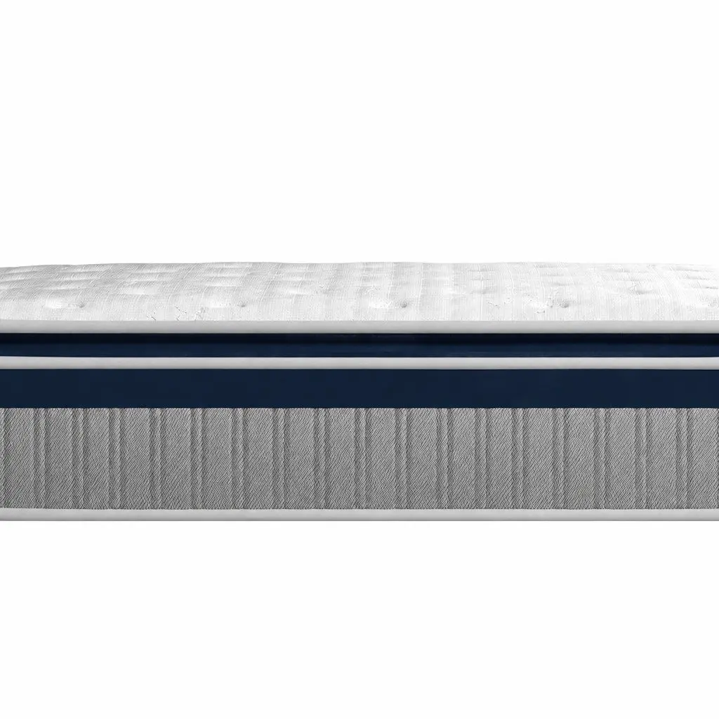 King Single Pillow Top Spring Mattress with 32cm Support