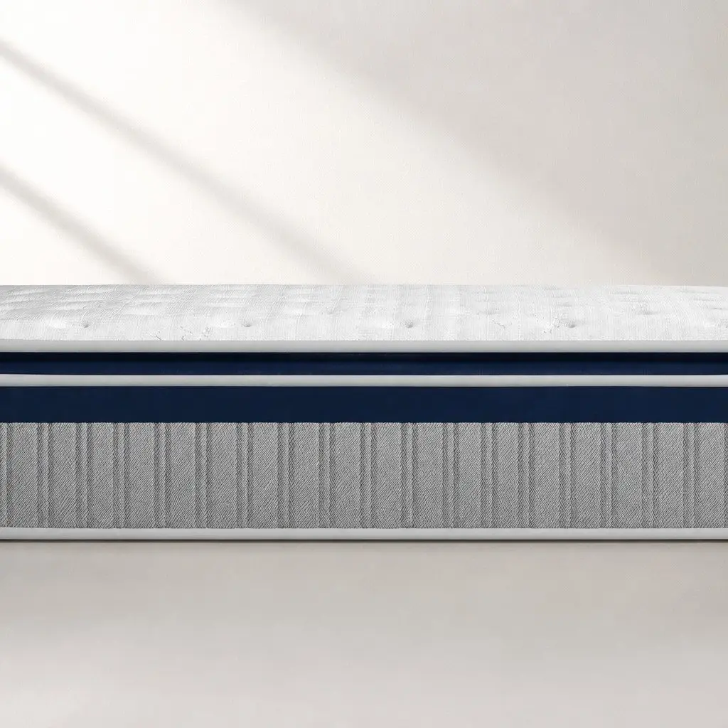 King Pillow Top Spring Mattress 32CM High Density Foam Pocket Spring Bed