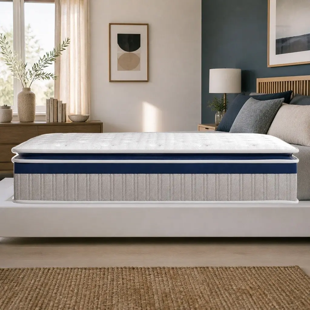 Queen Spring Mattress with Pillow Top 32CM