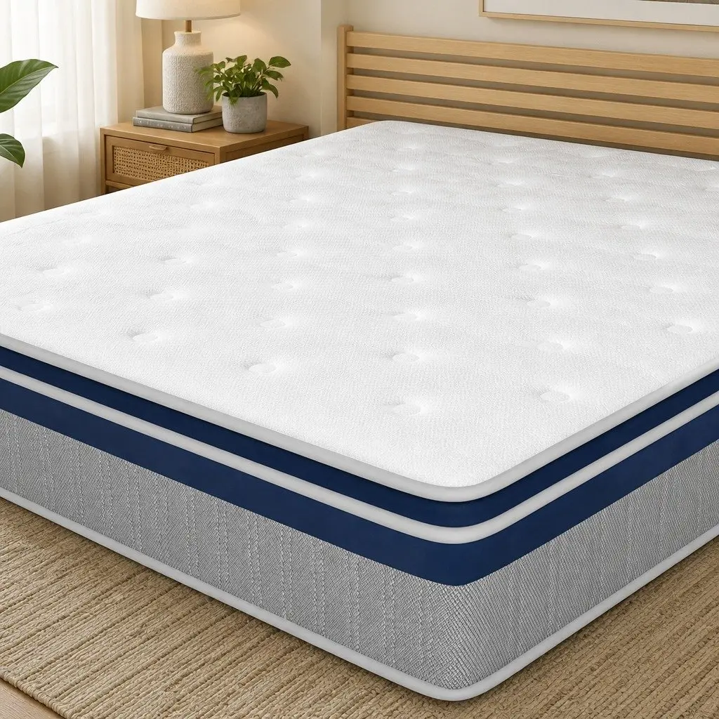 Queen Spring Mattress with Pillow Top 32CM