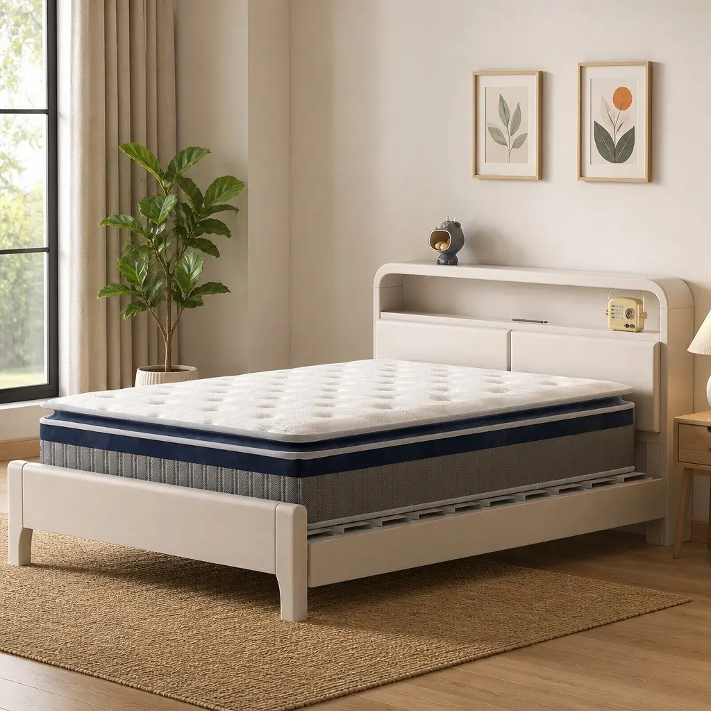 Queen Spring Mattress with Pillow Top 32CM