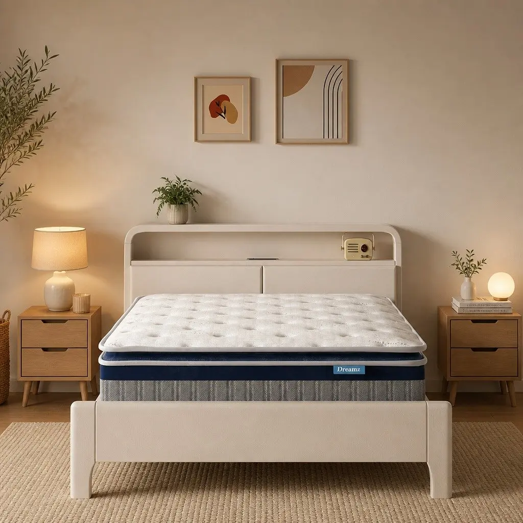 Queen Spring Mattress with Pillow Top 32CM