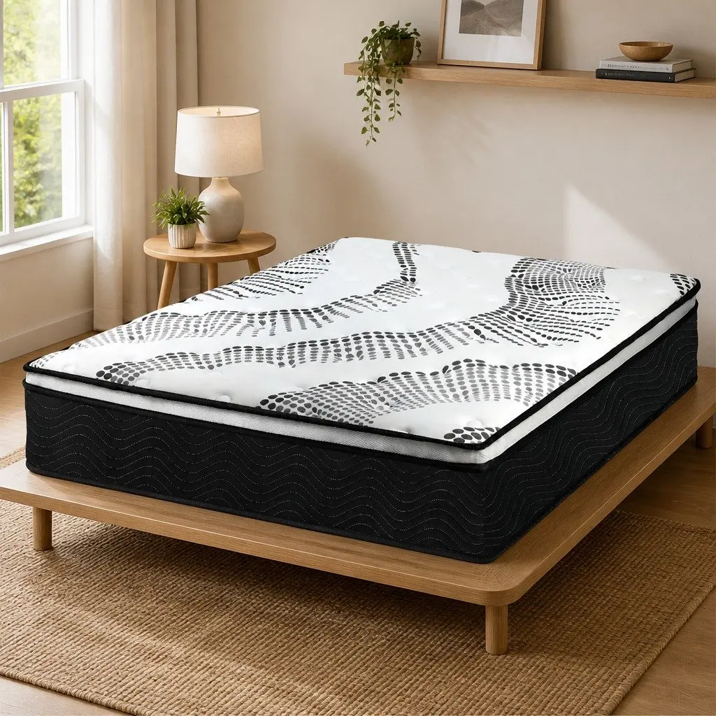 7 Zone Pocket Spring Mattress Double Bed Hybrid Foam Comfort