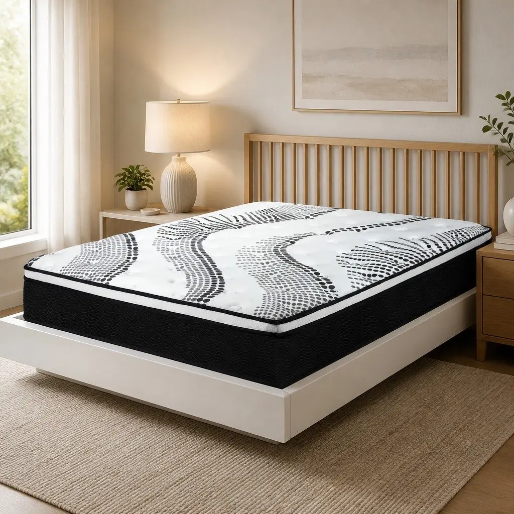 7 Zone Pocket Spring Mattress Double Bed Hybrid Foam Comfort