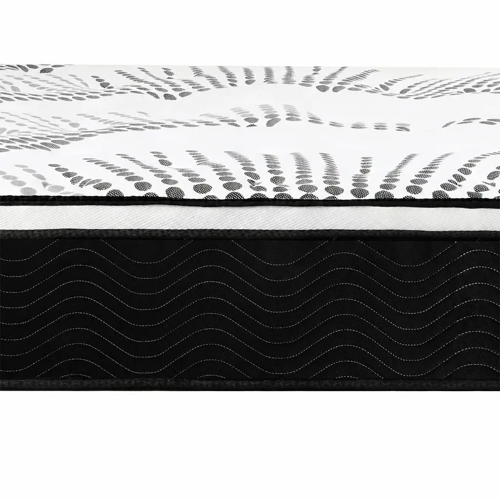 7 Zone Pocket Spring Mattress Hybrid Foam Support 32cm King Single